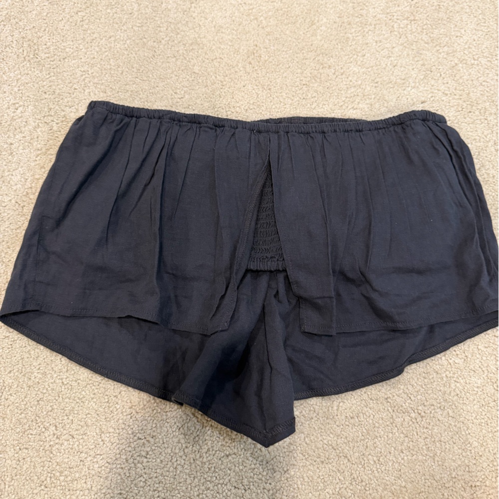 NWT aerie Linen Blend Tube Top - Picture 3 of 5